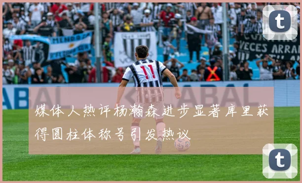 媒体人热评杨瀚森进步显著库里获得圆柱体称号引发热议